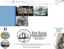 Tablet Screenshot of historicportnorris.org